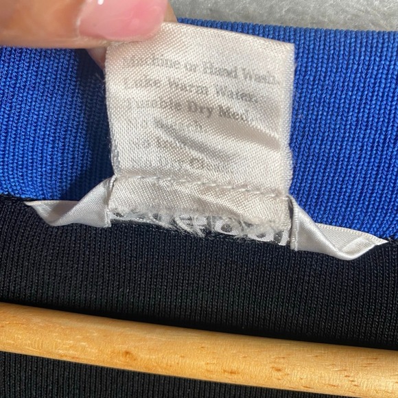 Misook Black Blue Trim Open Front Cardigan Sweater Womens Plus Size 1X - Picture 7 of 8